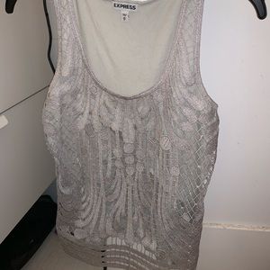 Express cami / dress blouse xs
